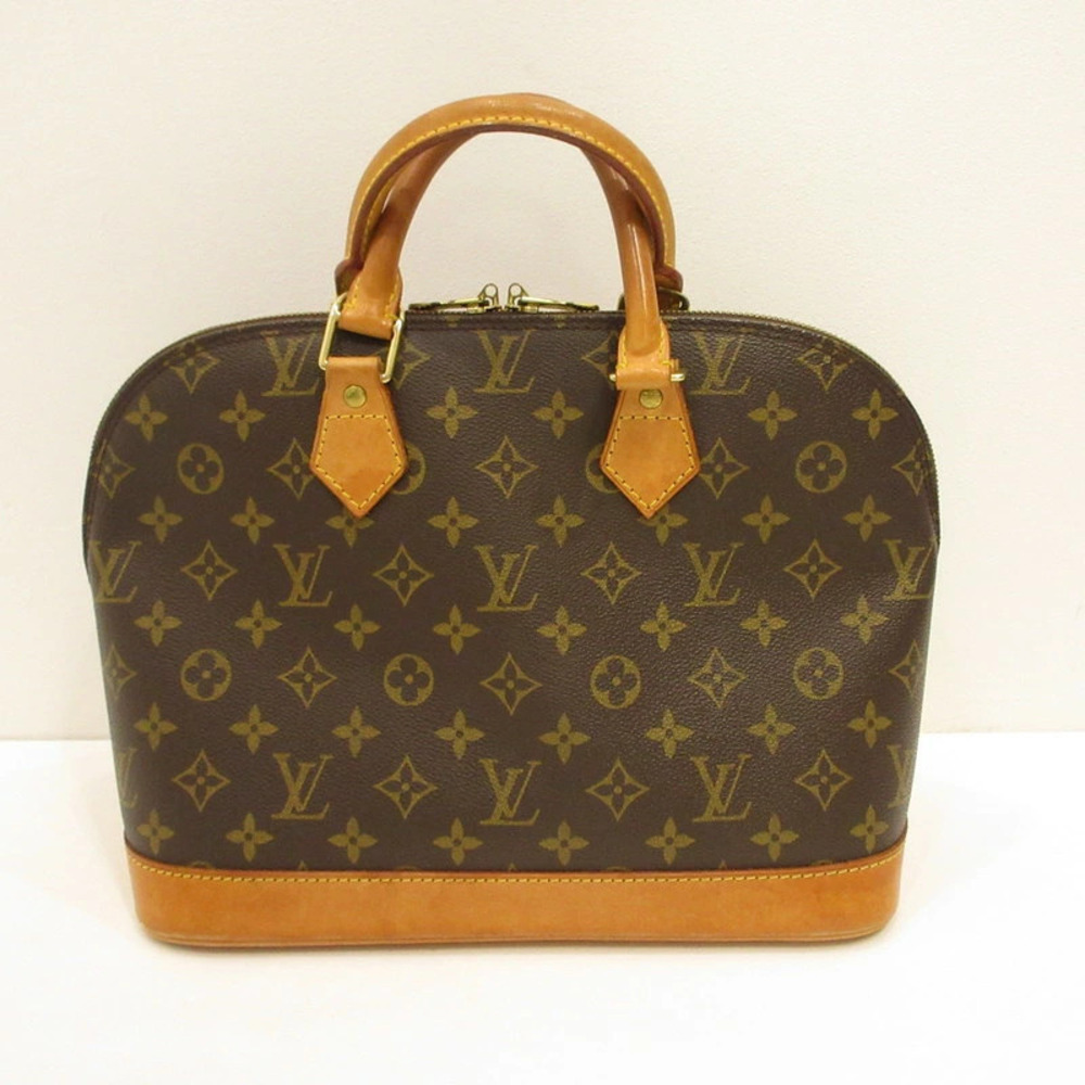 Louis Vuitton Monogram Alma Handbag Brown